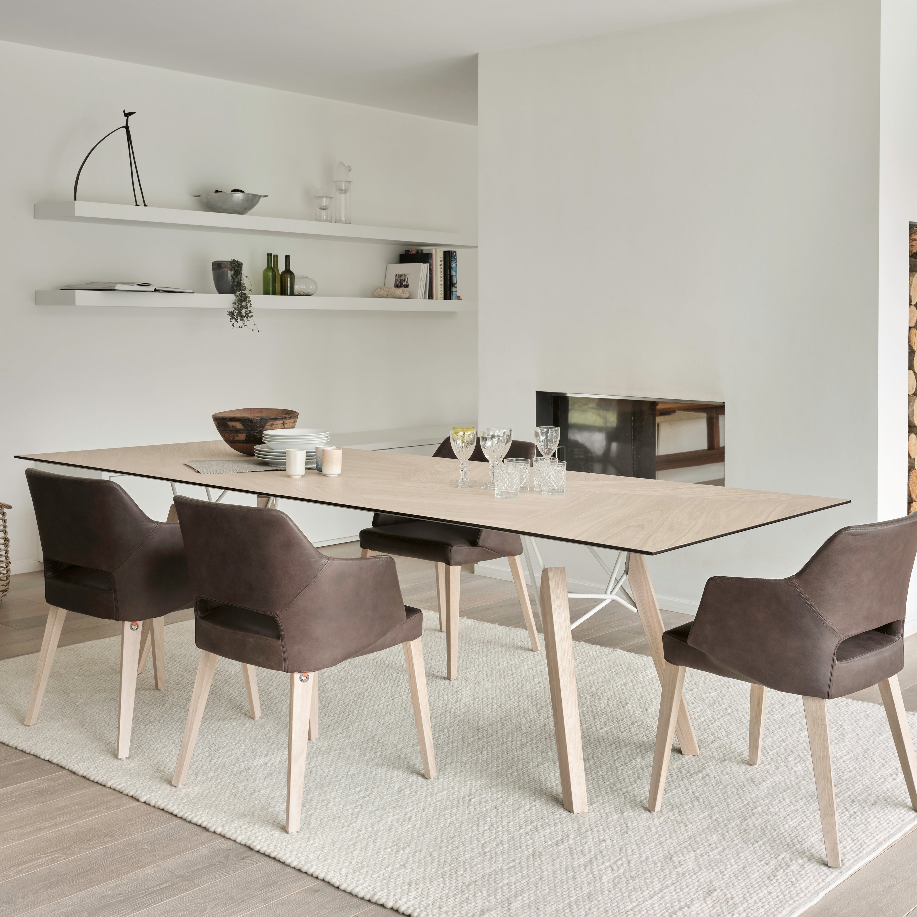 Stühle mit Lederbezug - Homestorys