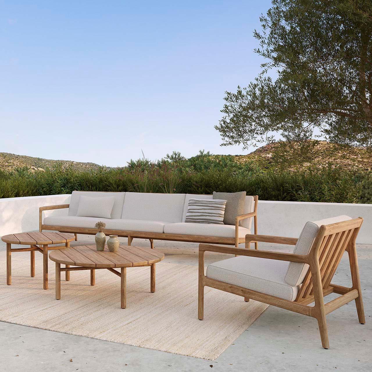 Gartensofa JACK OUTDOOR - 3-Sitzer | Ethnicraft | Homestorys