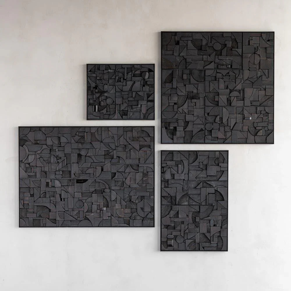 Wandkunst BRICKS quadratisch | Ethnicraft | Homestorys