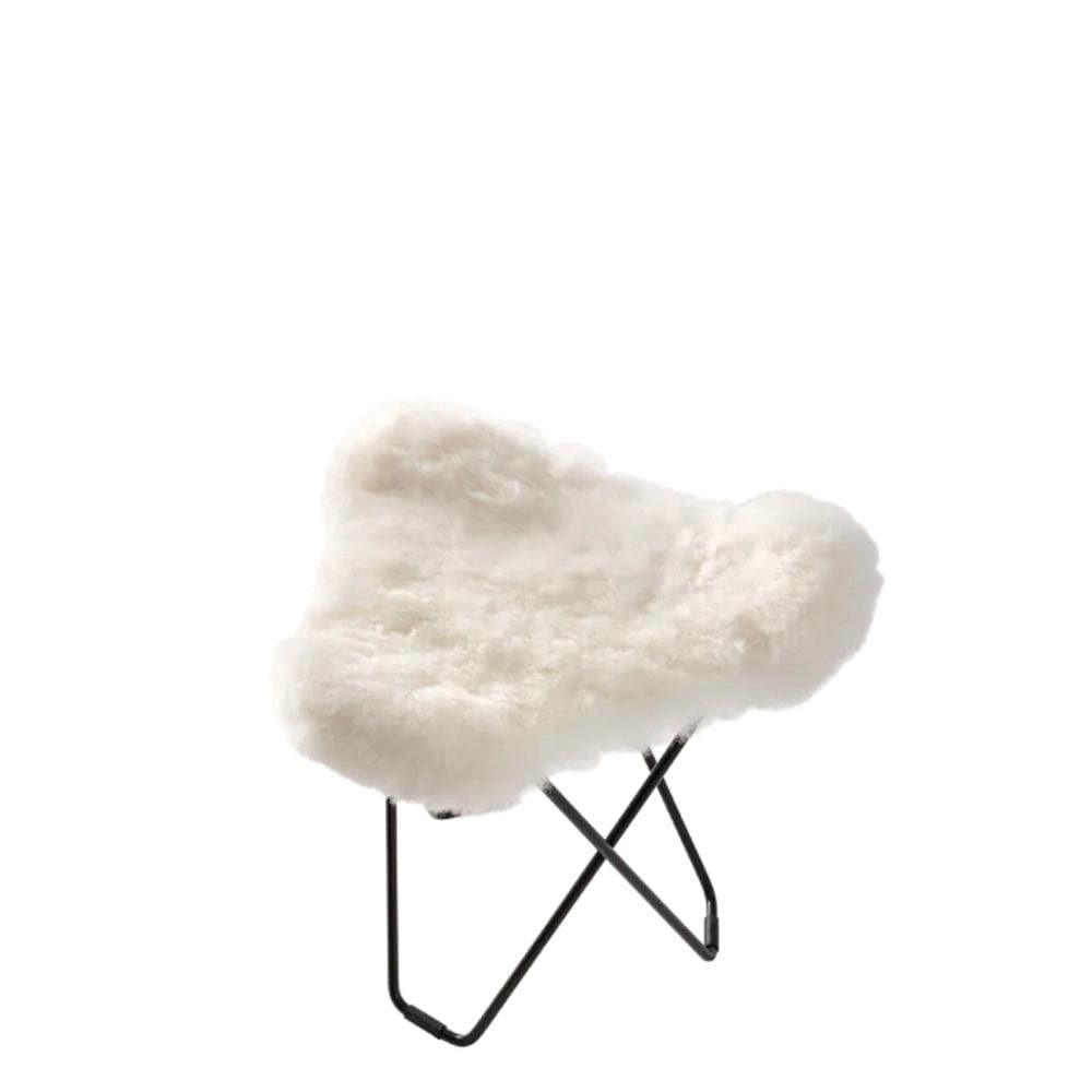 Schaffellhocker ICELAND FLYING GOOSE _ Cuero _SKU