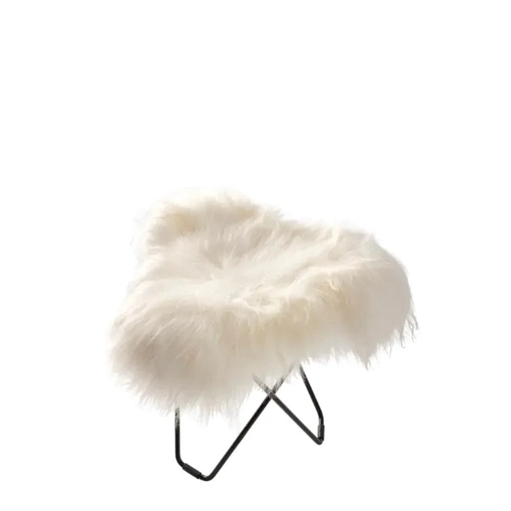 Schaffellhocker ICELAND FLYING GOOSE _ Cuero _SKU