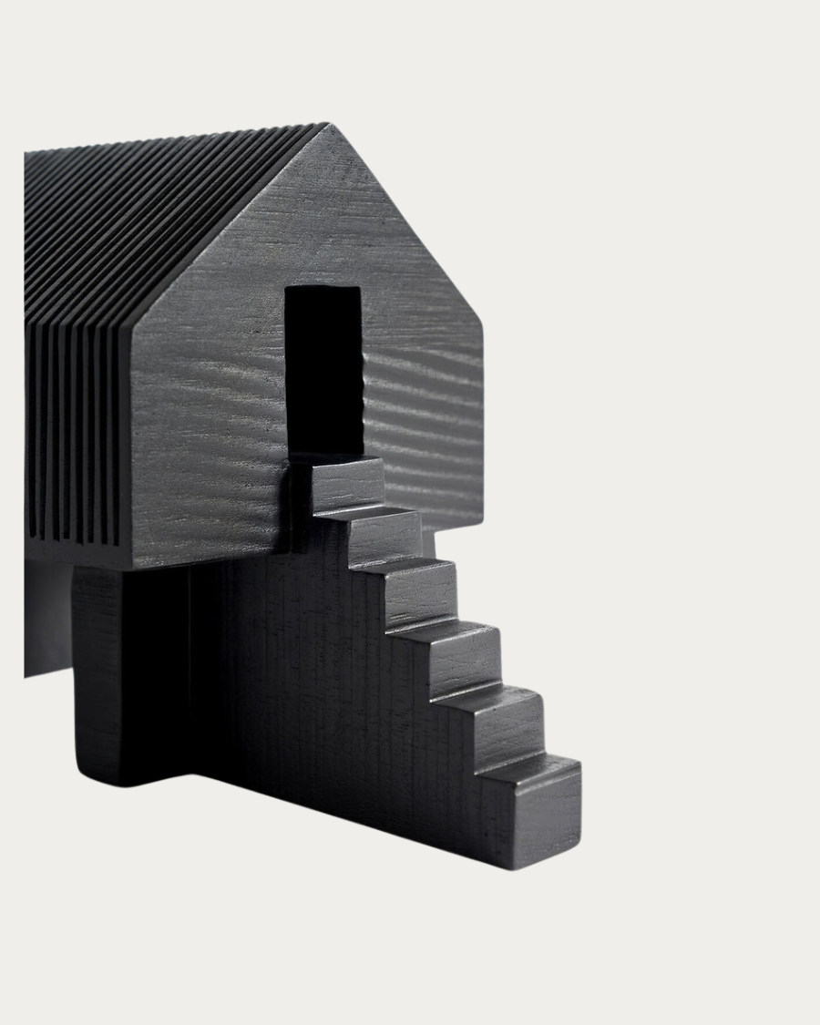 Dekoration HOUSES Black Stilt