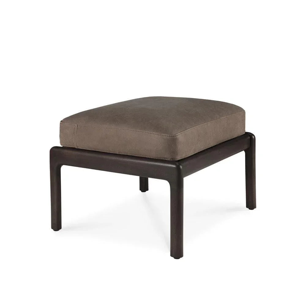 Hocker JACK Mahagoni mit Kissen | Ethnicraft | Homestorys