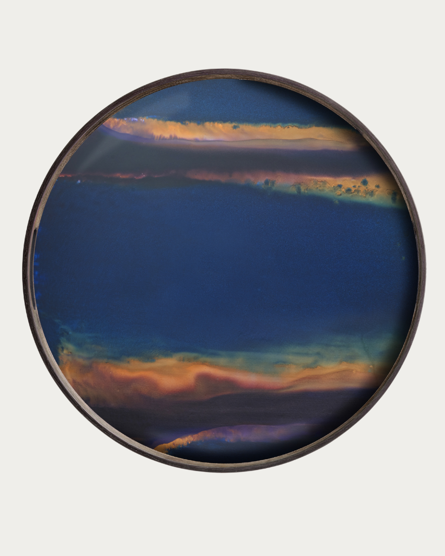 Tablett CLASSICS ORGANIC Indigo - Ø48