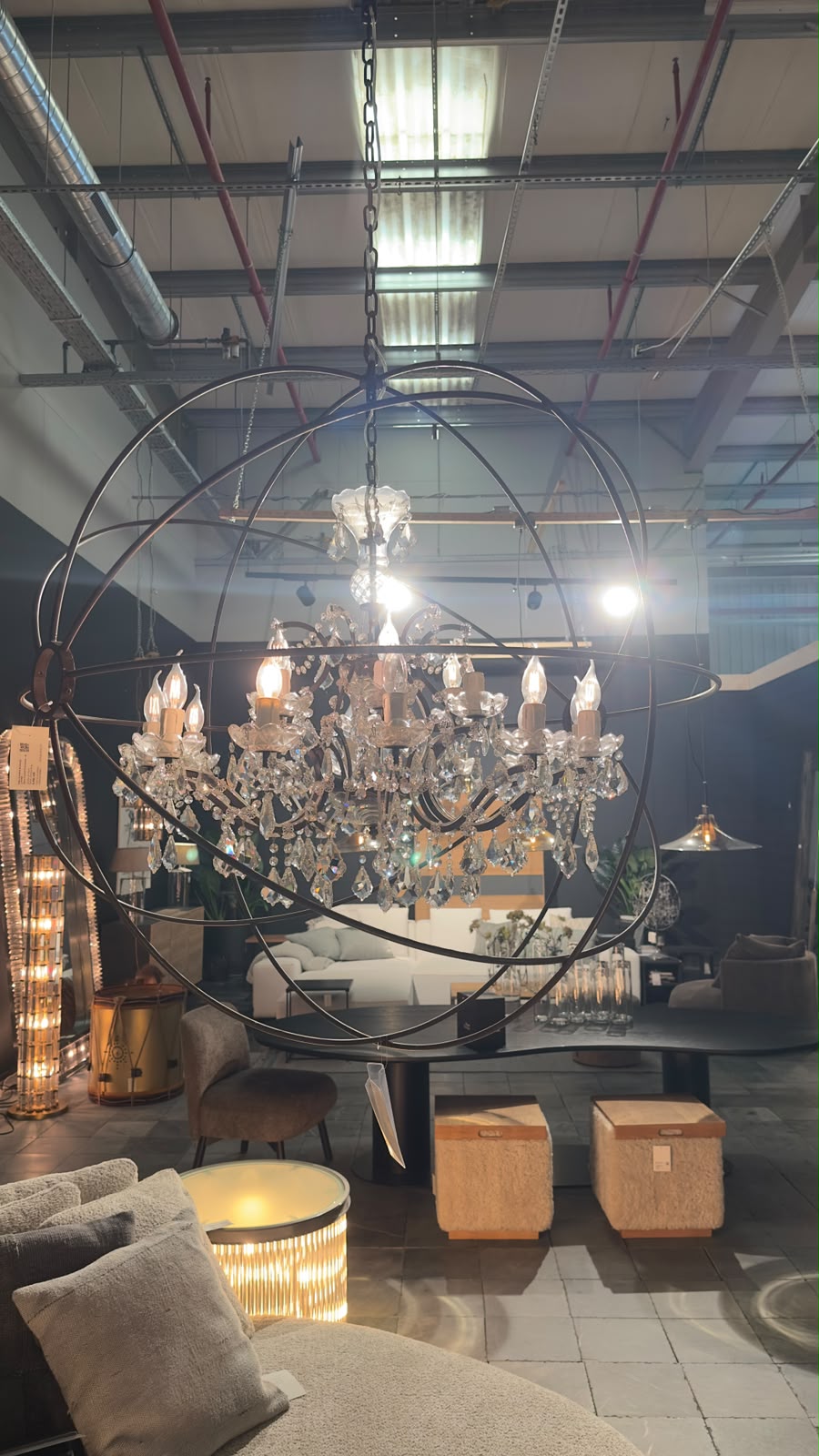 EXPO Timothy Oulton GYRO CRYSTAL Hängeleuchte