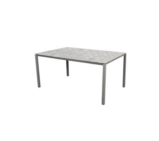 Esstisch PURE Taupe 150x90