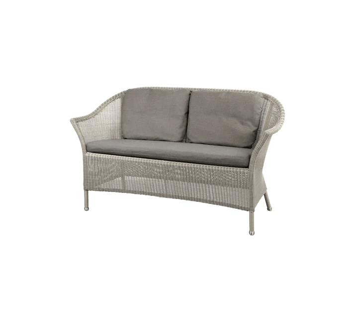 Gartensofa LANSING Taupe 2 Sitzer | Cane-line | Homestorys