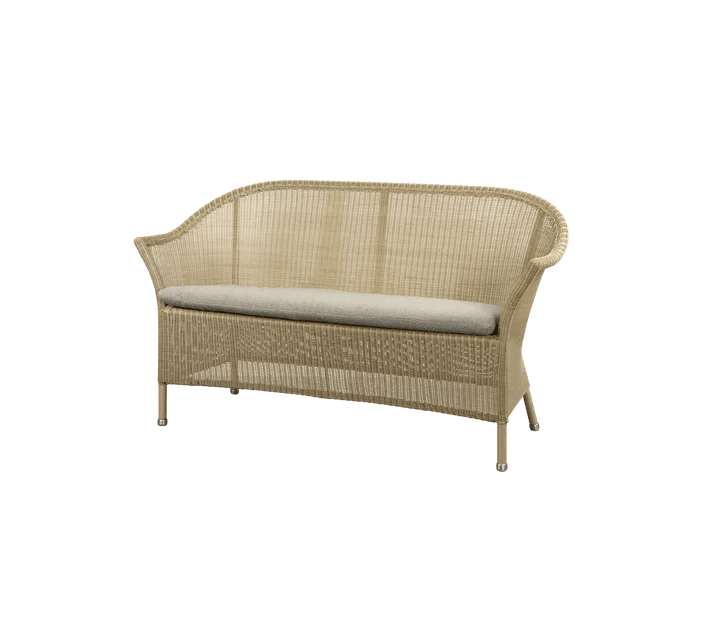 Gartensofa LANSING Natural 2 Sitzer