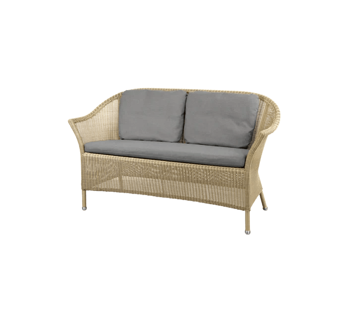 Gartensofa LANSING Natural 2 Sitzer