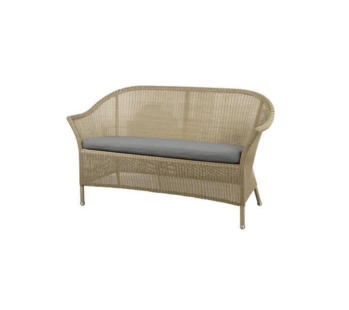 Gartensofa LANSING Natural 2 Sitzer
