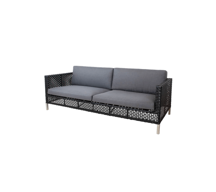 Gartensofa CONNECT Anthrazit 3 Sitzer