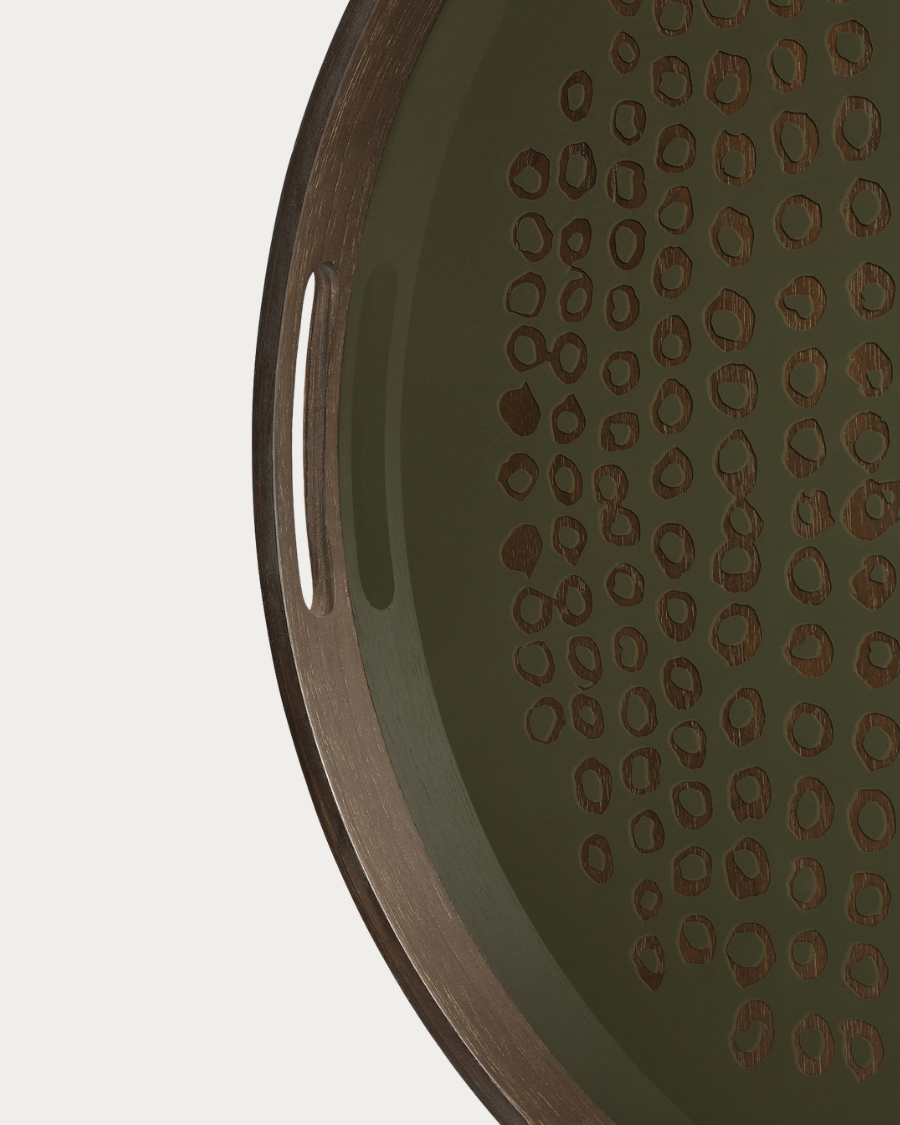 Tablett SECOND NATURE Rund