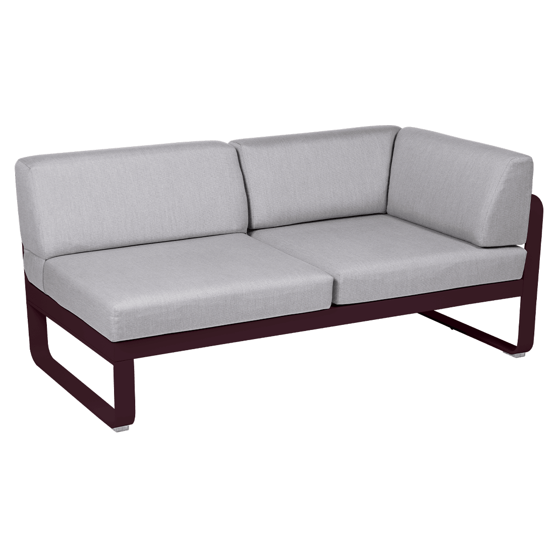 2-Sitzer Eckelement BELLEVIE mit Seitenkissen - Rechts | Fermob | Homestorys