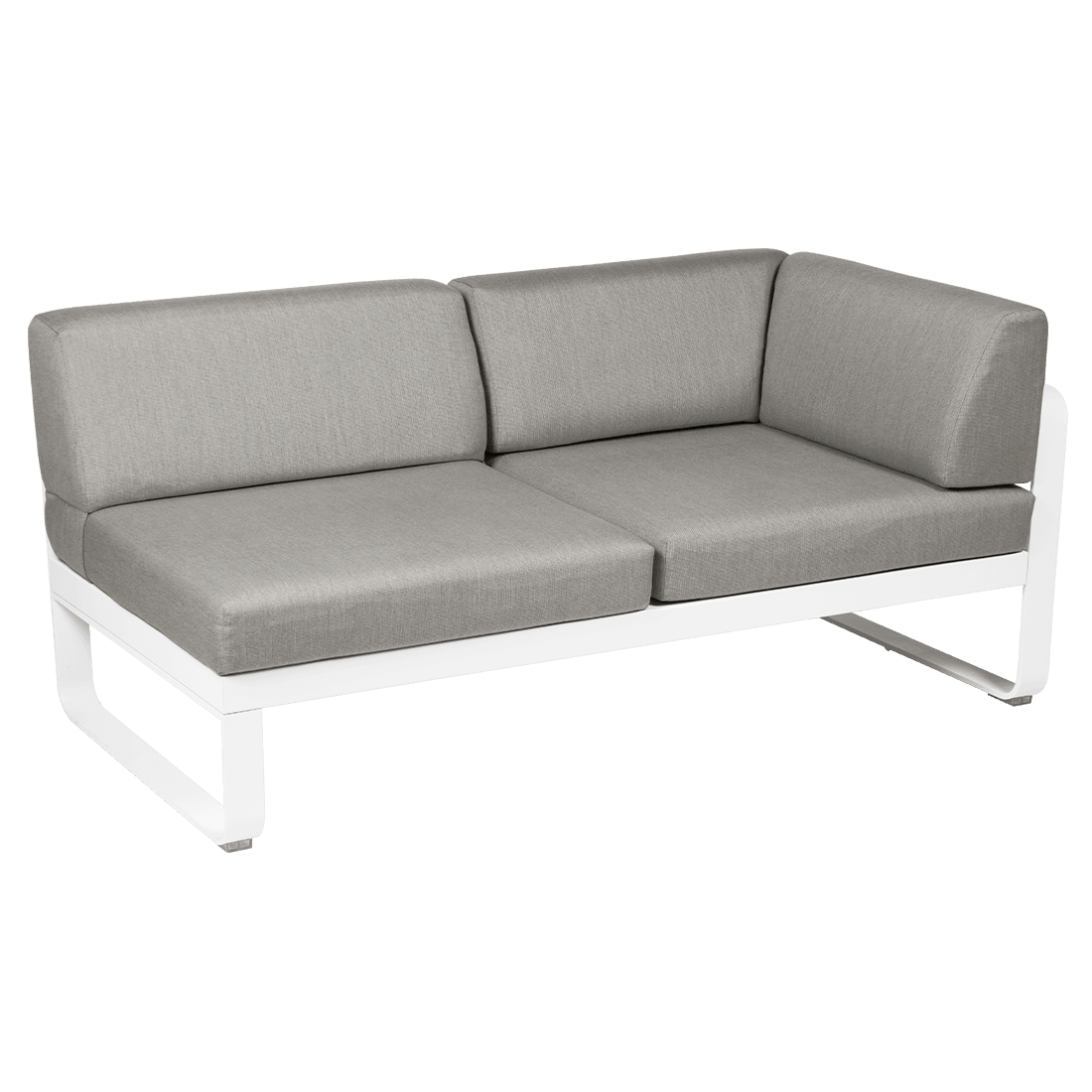 2-Sitzer Eckelement BELLEVIE mit Seitenkissen - Rechts | Fermob | Homestorys