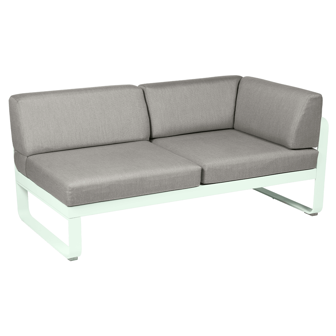 2-Sitzer Eckelement BELLEVIE mit Seitenkissen - Rechts | Fermob | Homestorys