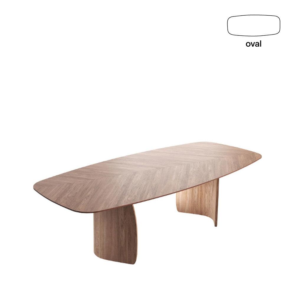 Esstisch DOLMEN T0600 - Nussbaum | Mobitec | Homestorys