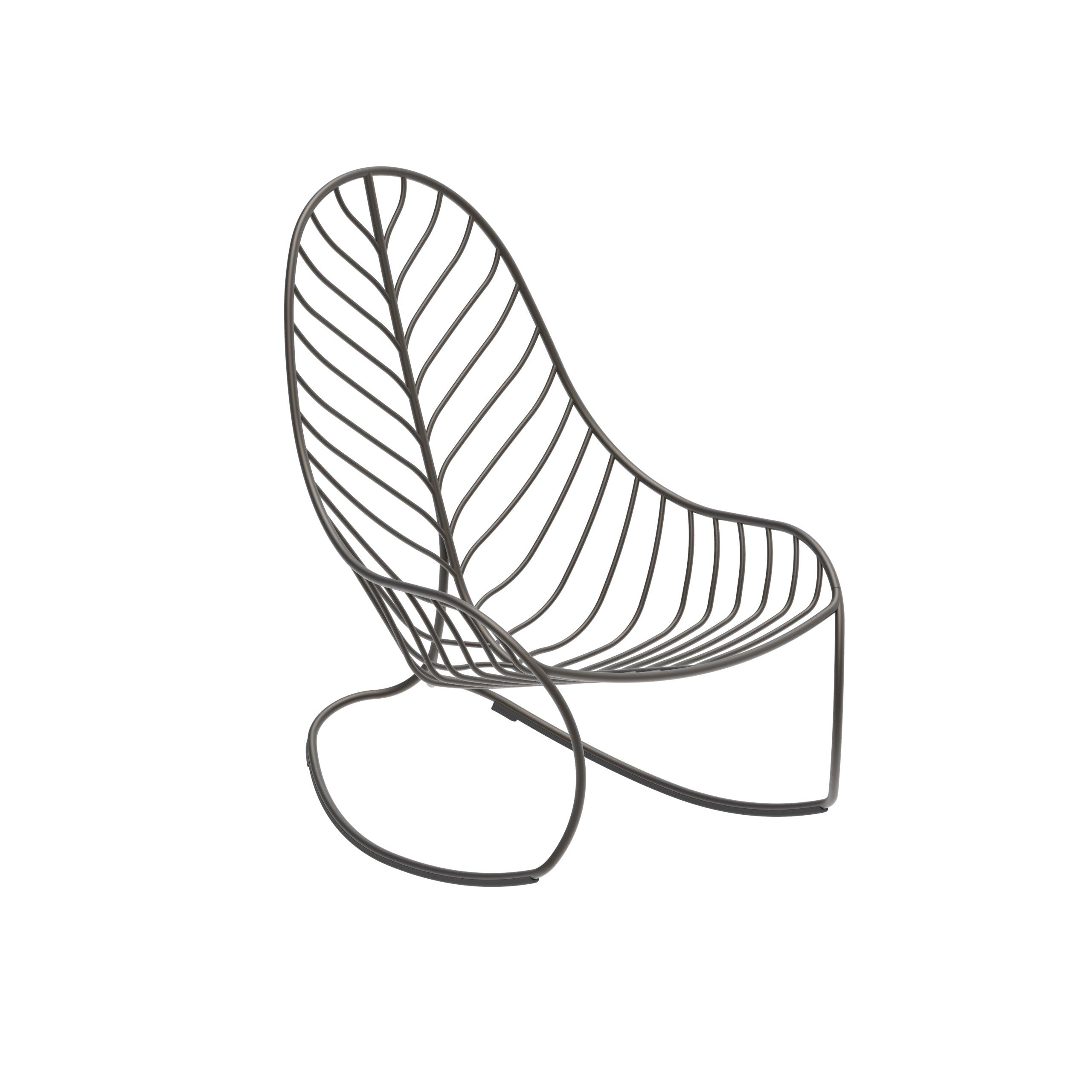 Schaukelstuhl FOLIA Bronze