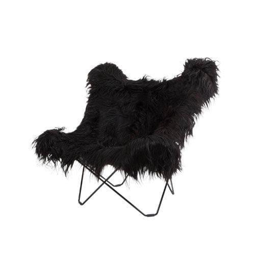 Butterfly Chair ICELAND MARIPOSA - Schaffell _ Cuero _SKU