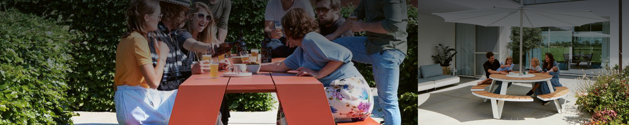 Extremis Gartenmöbel Desktop – Design‑Outdoor‑Möbel im Gartenambiente.