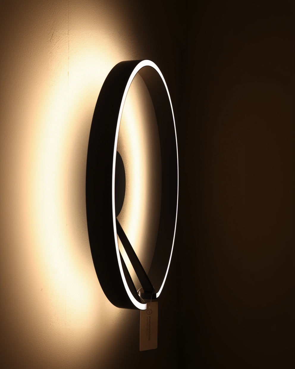 EXPO Occhio MITO AURA 60 Wandlampe Schwarz Matt