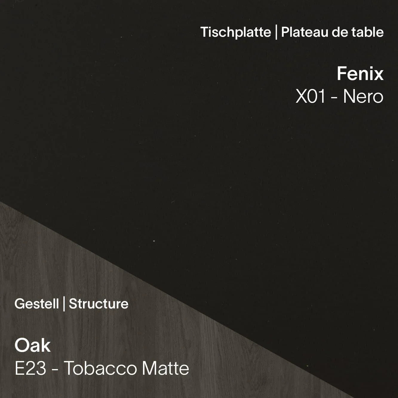 Arbeitstisch TRAVA T1611 - Fenix & Eiche | Mobitec | Homestorys