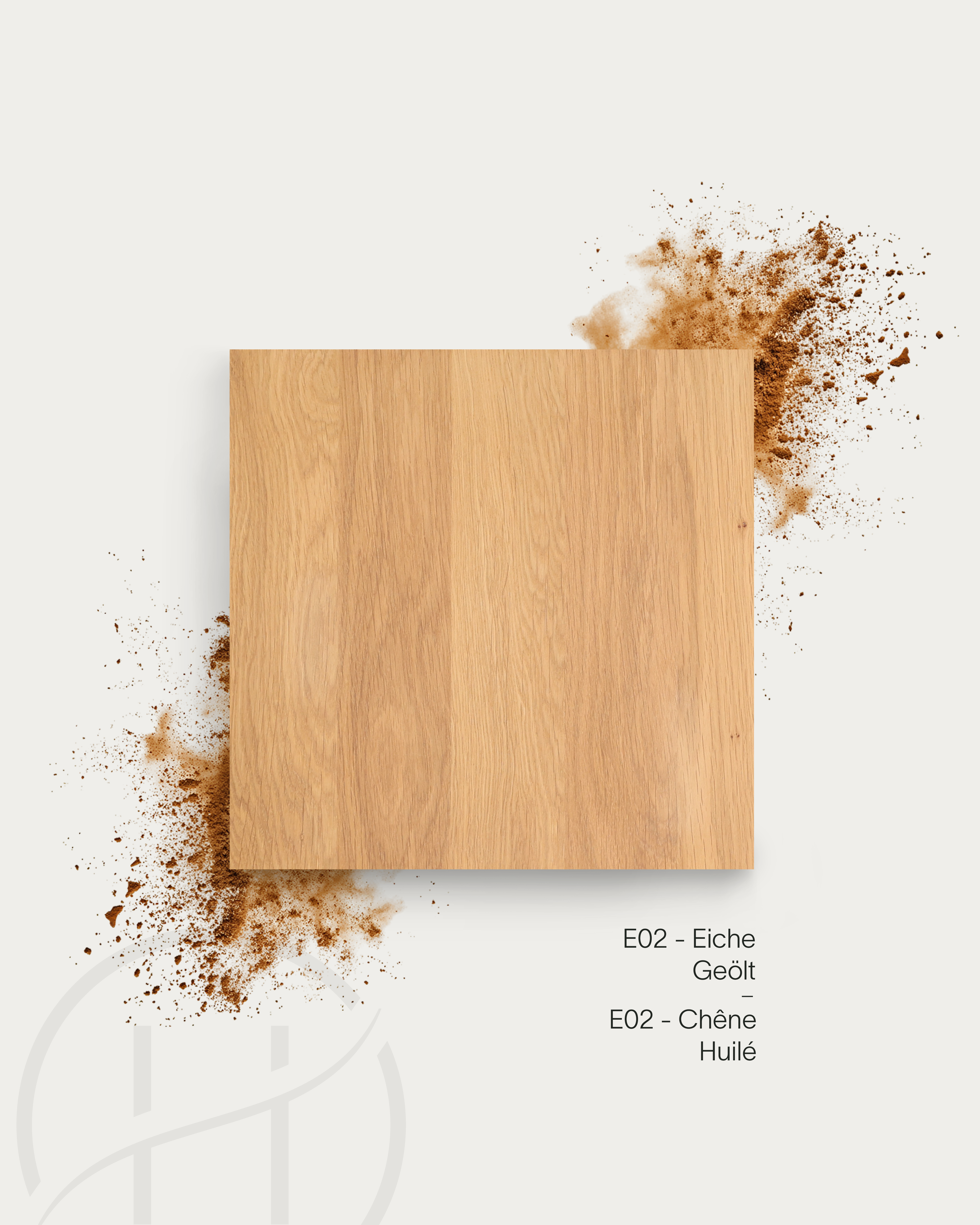 Esstisch DOLMEN T0300 Organic - Eiche