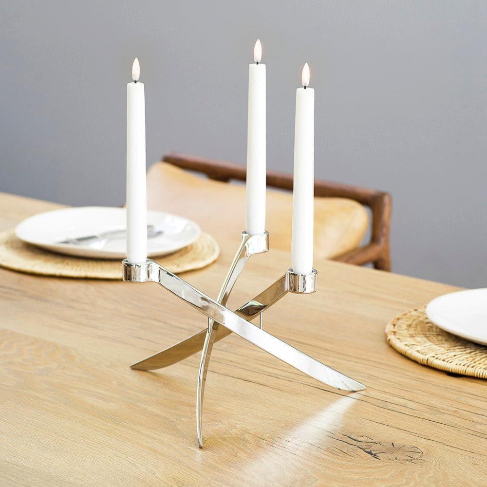 Kerzen SLIM TAPER LED Uyuni - Ivory | Piffany | Homestorys