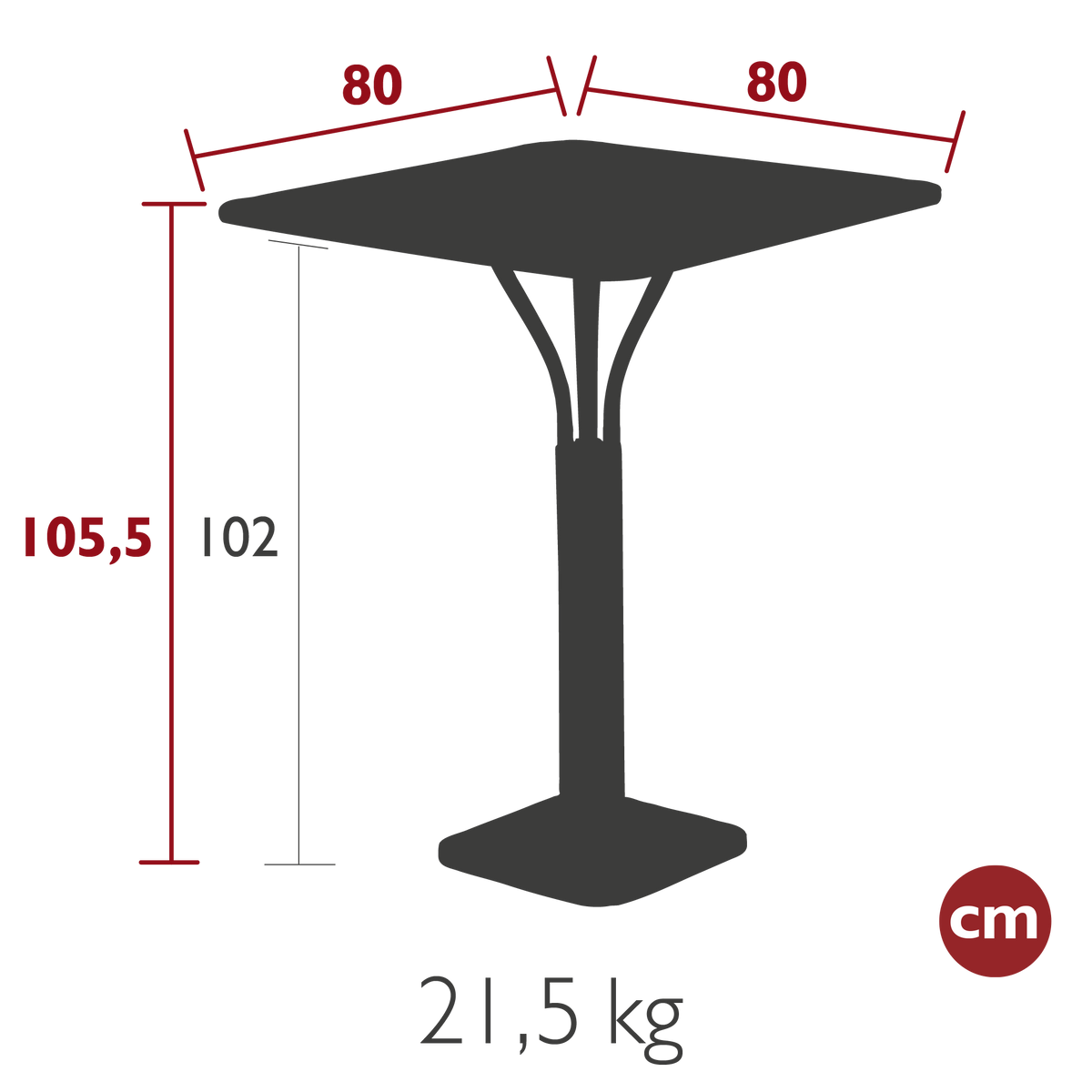 Bartisch LUXEMBOURG - 80x80