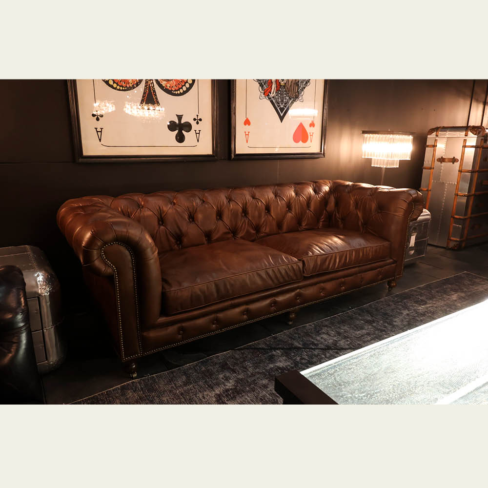 EXPO Halo CHESTERFIELD Sofa - 3-Sitzer
