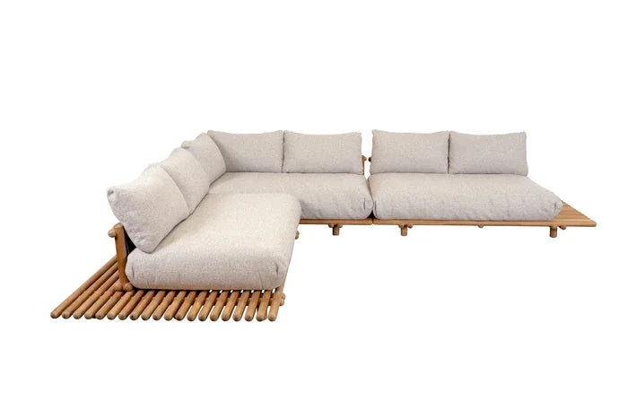 Gartensofa STICKS mit Plattform L