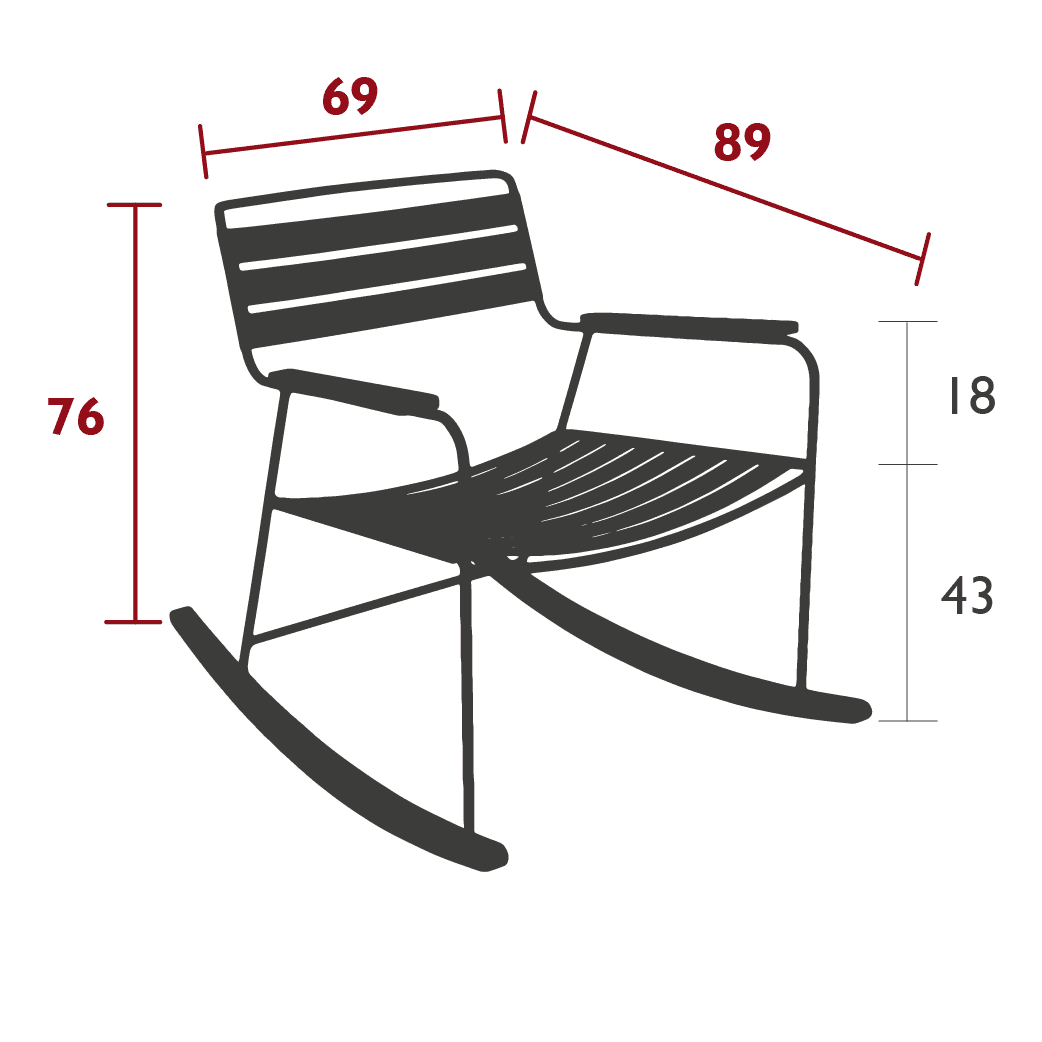 Schaukelstuhl SURPRISING _ Fermob _SKU 1228C7