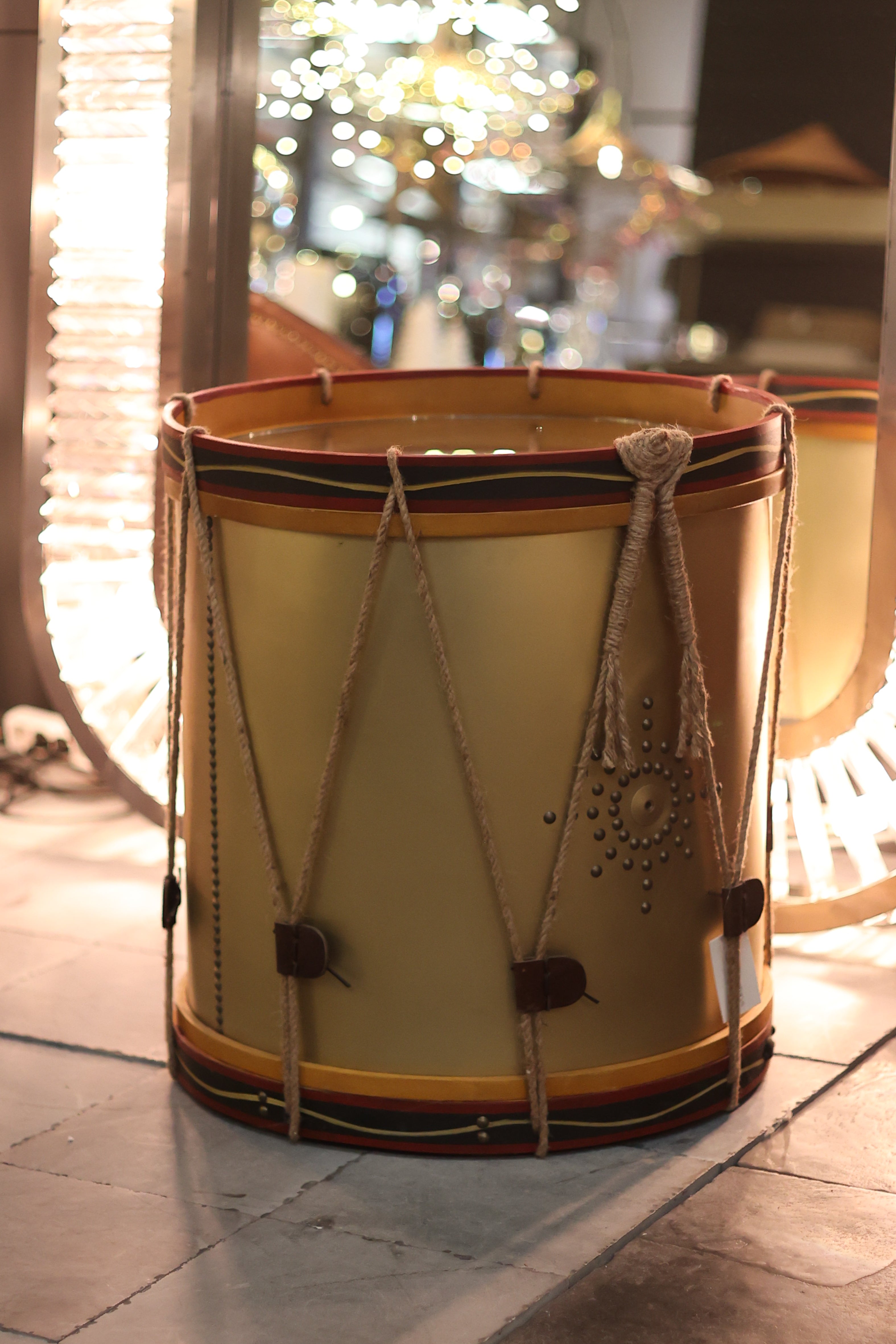 EXPO Timothy Oulton REGIMENT DRUM Beistelltisch