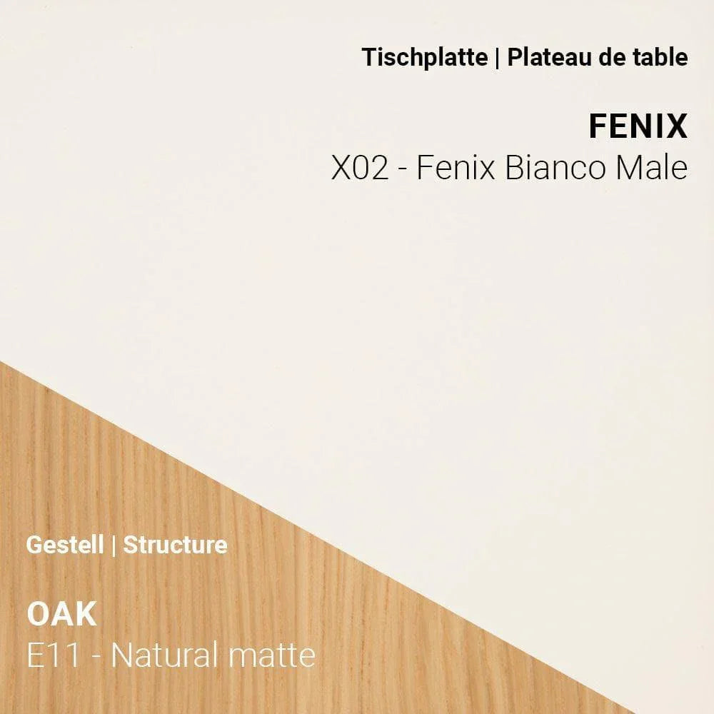 Esstisch TRAVA T2000 - Fenix & Eiche | Mobitec | Homestorys