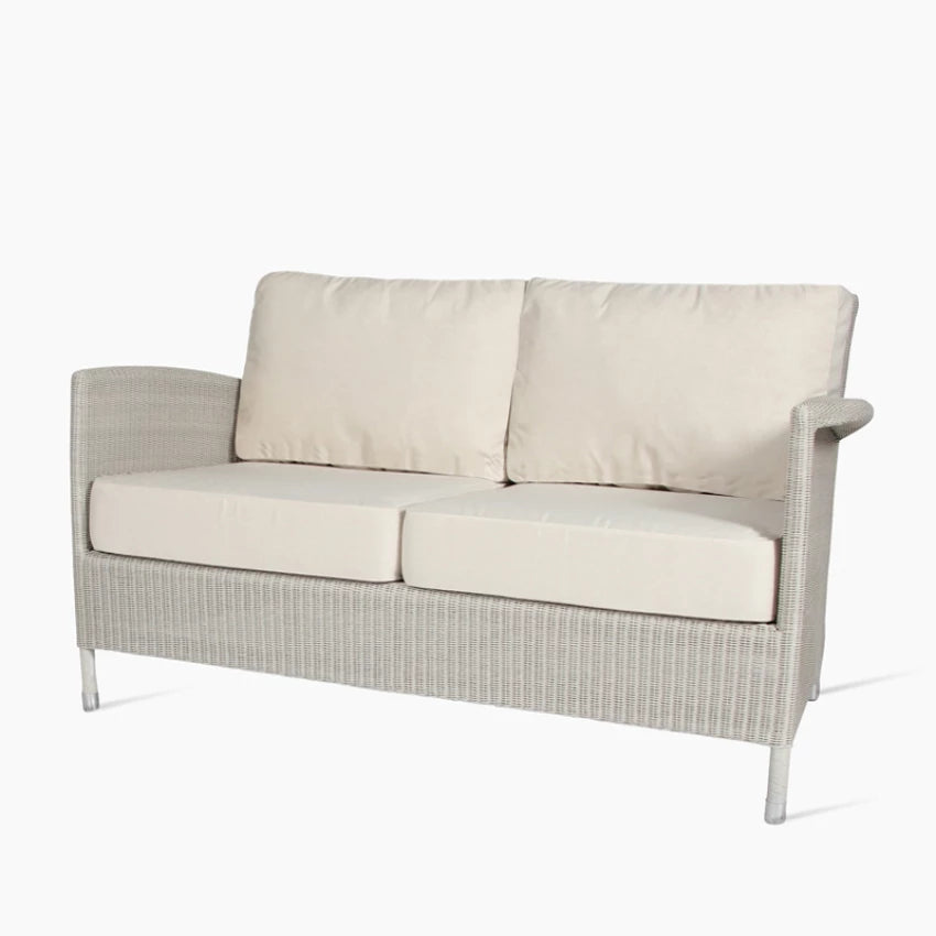 Vincent Sheppard SAFI Gartensofa in Old Lace mit Canvas Kissen