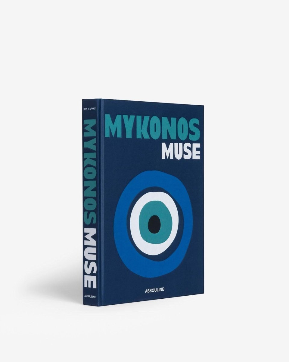 Assouline - Buch Kerze TRAVEL FROM HOME Mykonos Muse Geschenkset - | Homestorys