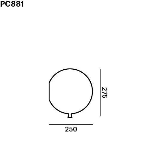 Brokis - Wandlampe MEMORY WALL - PC881+CGSU66+CGC30 | Homestorys