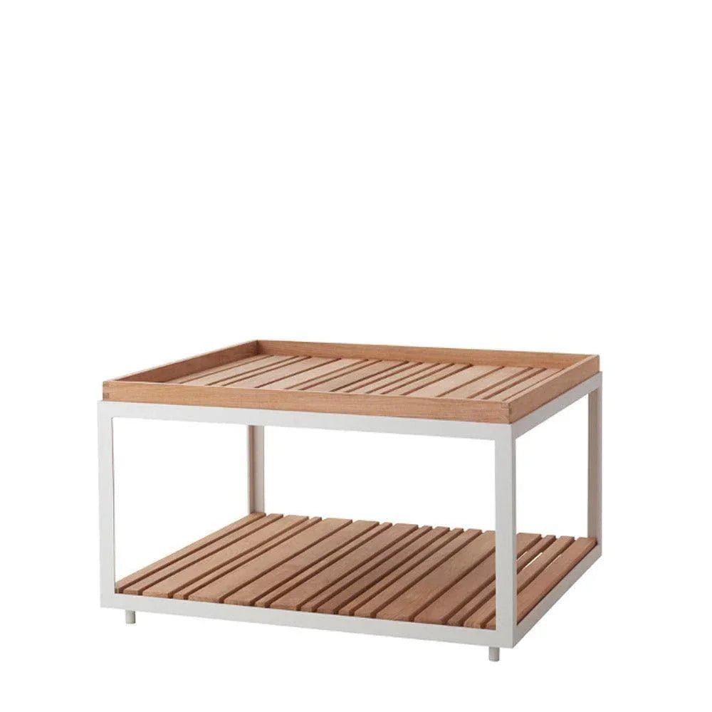 Cane - line - Couchtisch LEVEL - Teak - 5008AW-P5008T | Homestorys