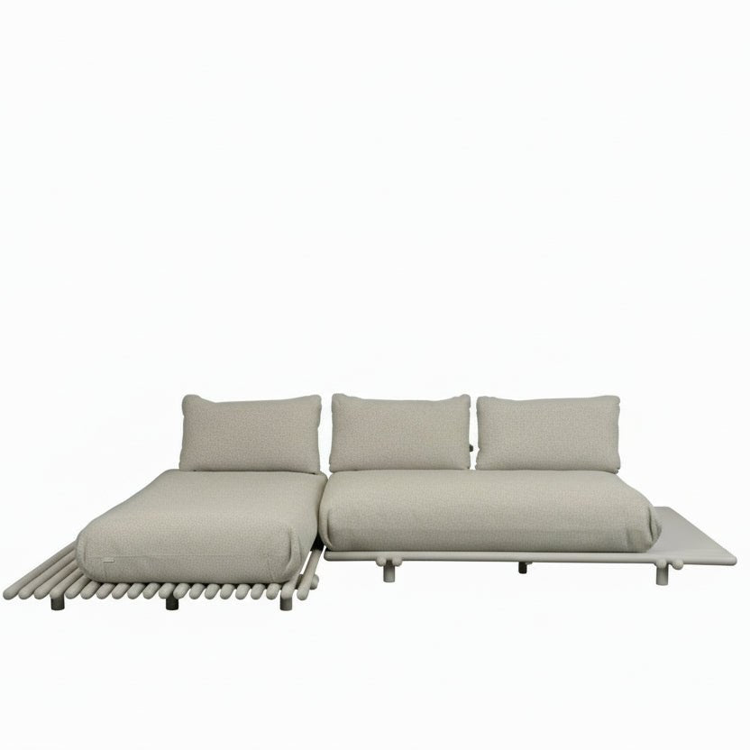 Cane - line - Gartensofa Lounge STICKS mit Plattform - STICKSPLATFY152A 3 | Homestorys