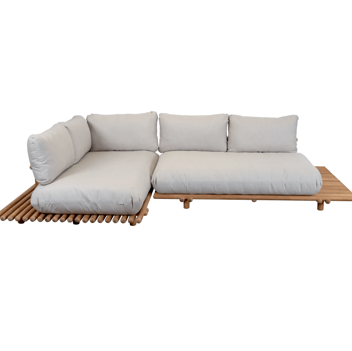 Cane - line - Gartensofa STICKS mit Plattform - STICKSPLATFY152T 1 | Homestorys