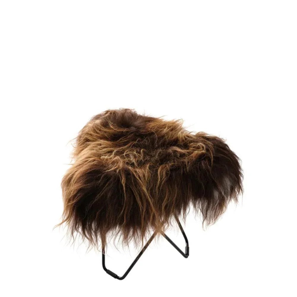 Cuero - Schaffellhocker ICELAND FLYING GOOSE - | Homestorys