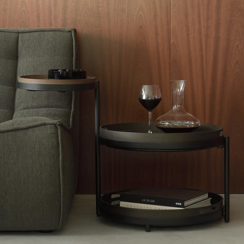 Ethnicraft - Beistelltisch SWIVEL - Ø54/Ø31 - 20729 | Homestorys