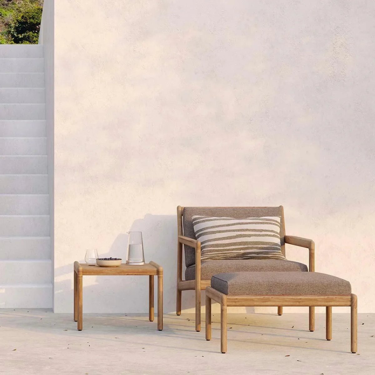 Ethnicraft - Hocker JACK OUTDOOR - 10247 | Homestorys