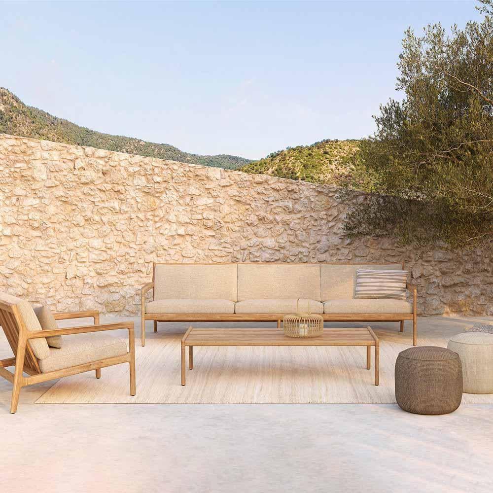 Gartensofa JACK OUTDOOR - 3-Sitzer | Ethnicraft | Homestorys