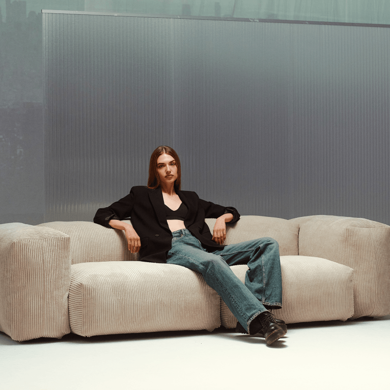Modulares Sofa Element Pique - 105x63 | Vetsak | Homestorys