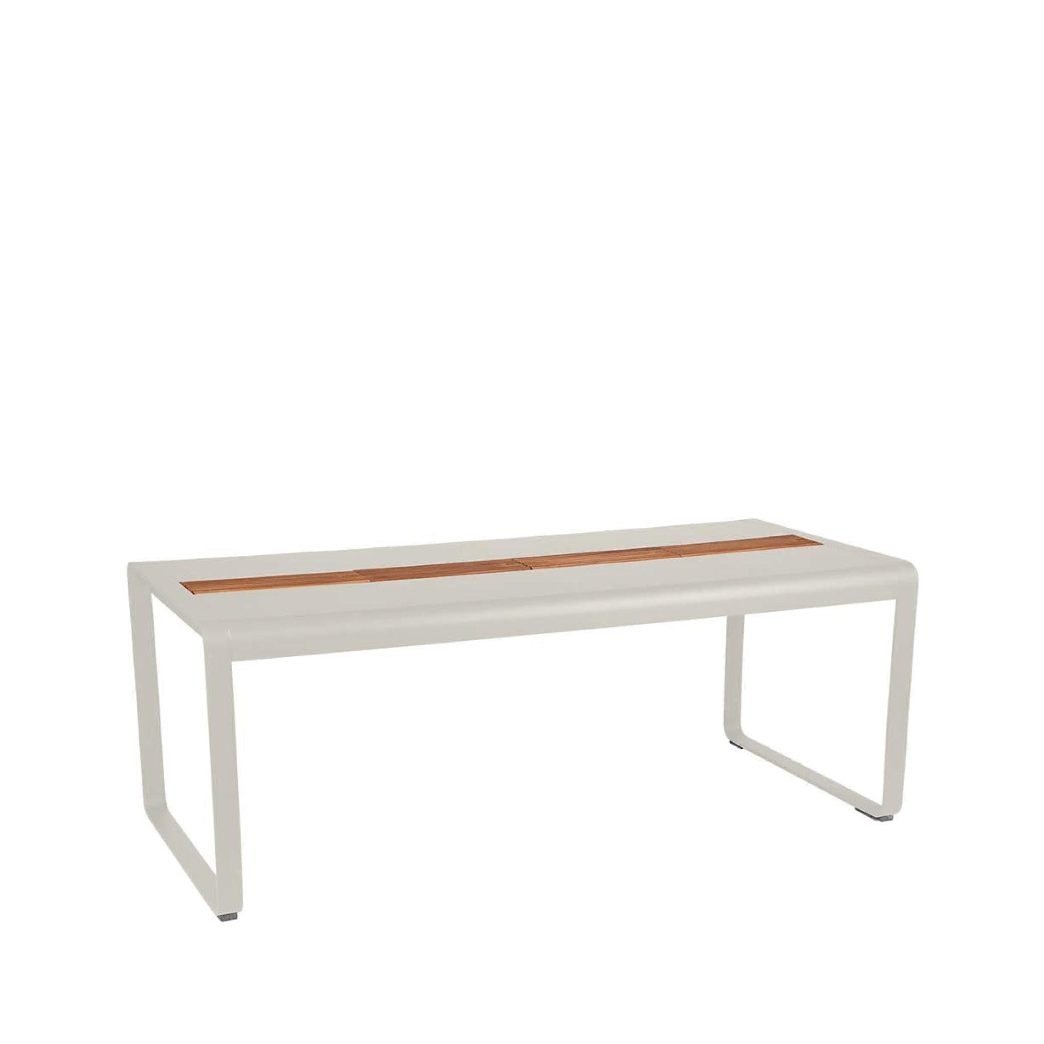 Gartentisch BELLEVIE mit Aufbewahrung - 196x90 | Fermob | Homestorys