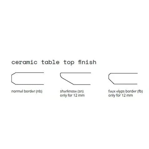 Joli - Esstisch CURVE RECTANGULAR - | Homestorys