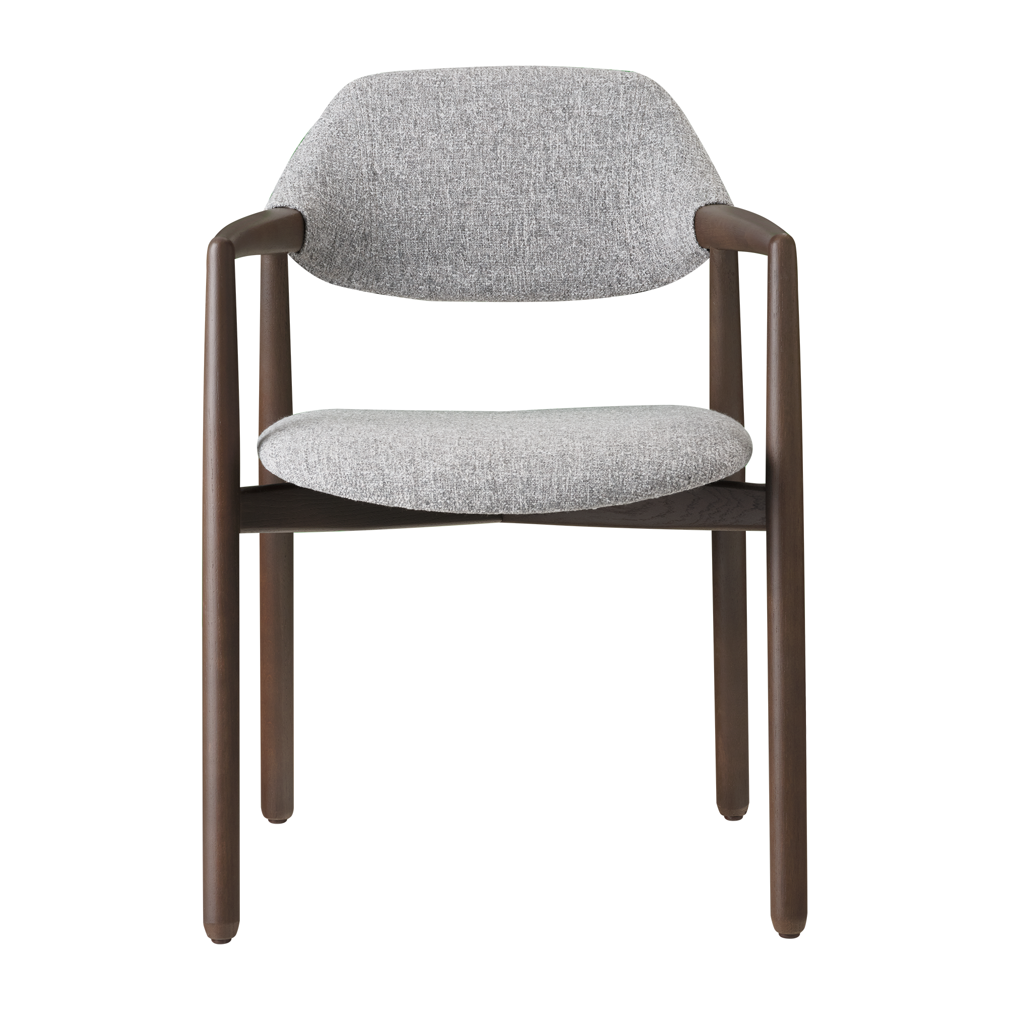 Mobitec Stuhl KNUT C0214 – elegante Frontansicht mit klarer Linienführung und gepolsterter Sitzfläche