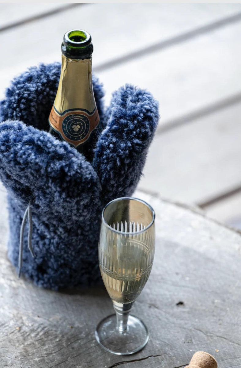 Kywie - Weinkühler Blue Curly - CURL1 | Homestorys