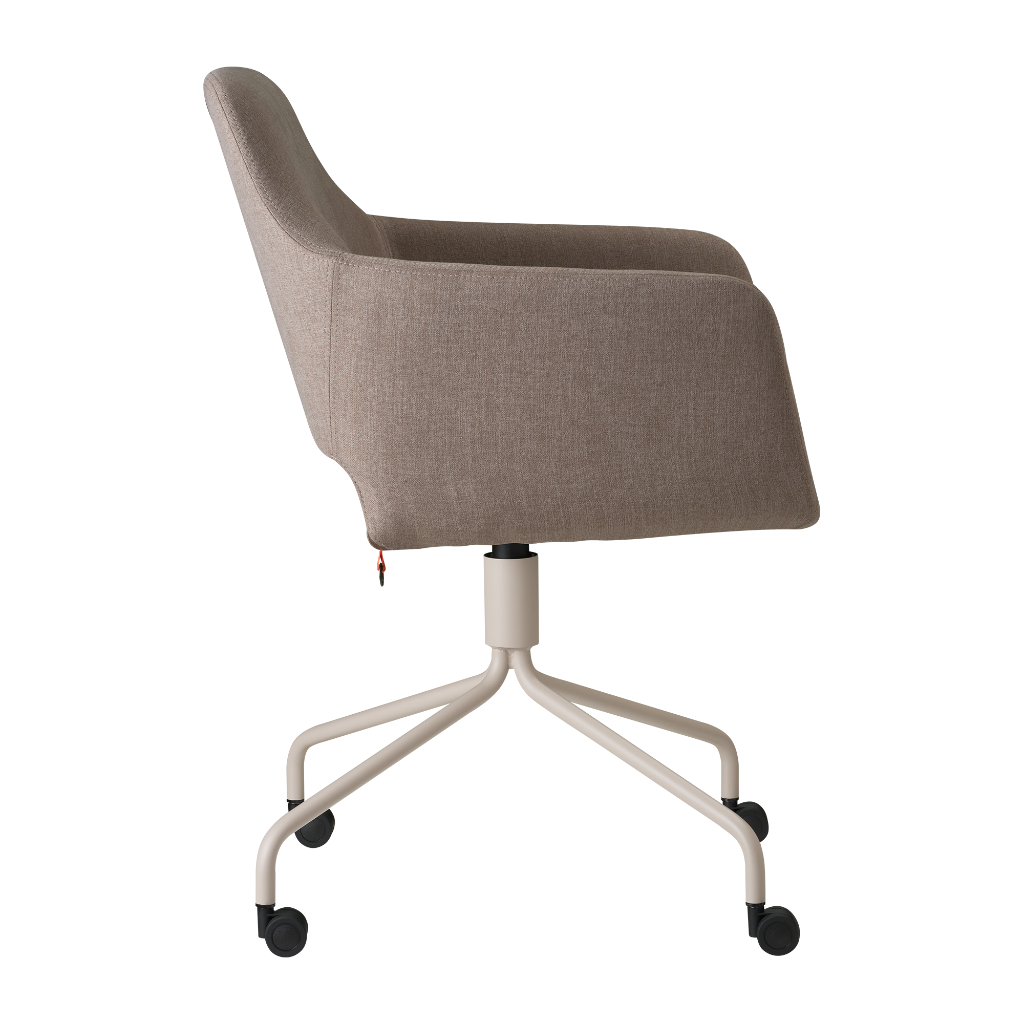 Seitenansicht von Mobitec LOLA C4212 – ergonomisch geformte Rückenlehne und schlankes Gestell