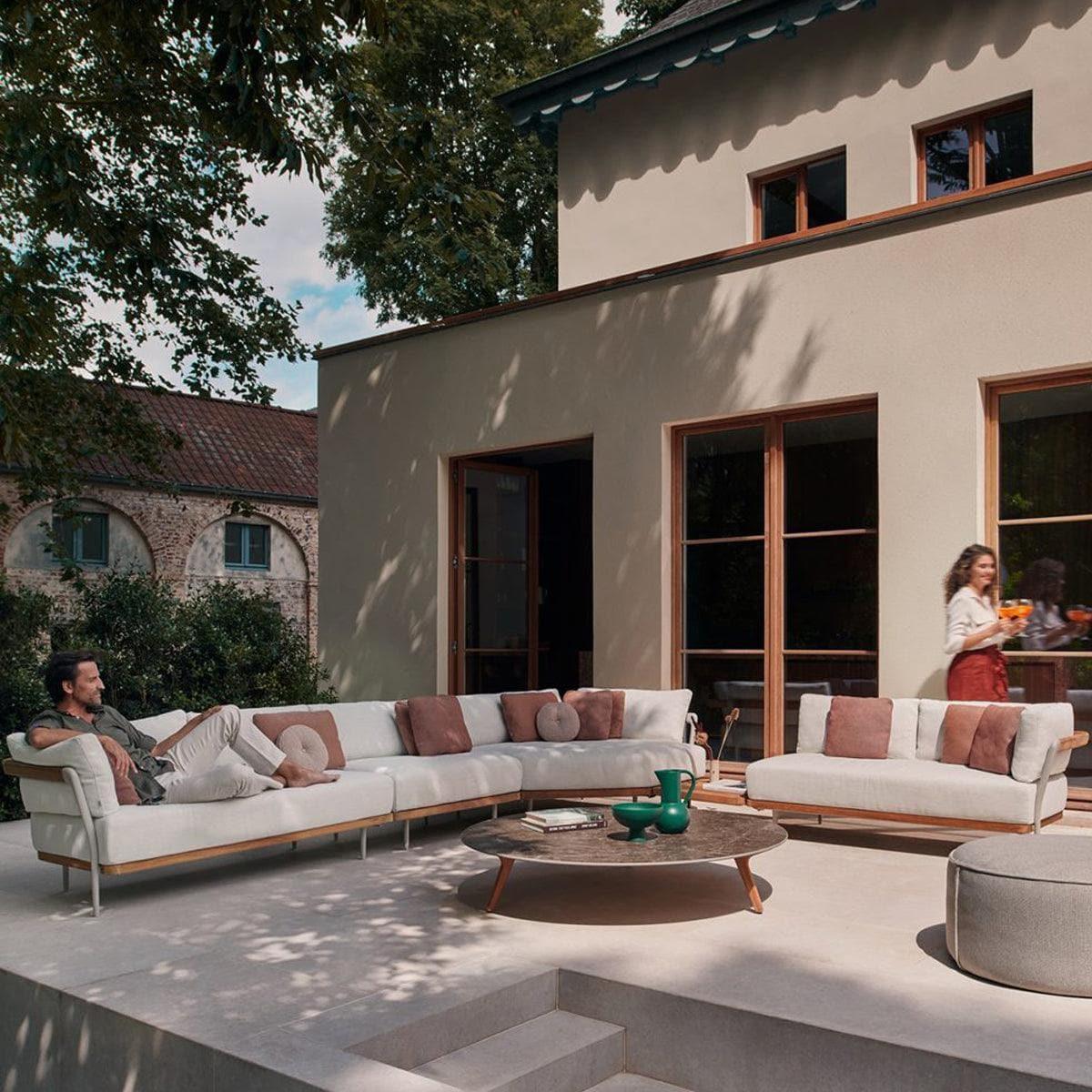 Sofakonzept 1 FLOWS - Teak/Flint | Manutti | Homestorys